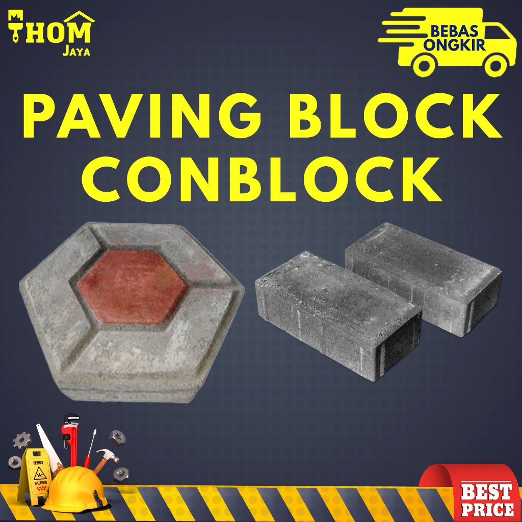 PAVING BLOCK / PAVING BLOK / CONBLOCK / KONBLOK / PAVING BLOK SEGI