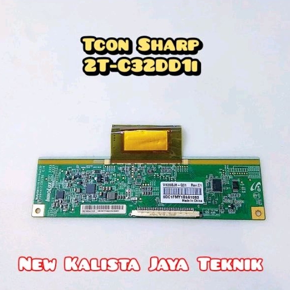 TCON TV SHARP 2T-C32DD1I ORIGINAL INNOLUX V320BJ8-Q01 Rev.C1 TCON SHARP C32DD1i TIKON TV C32DD1I TIC