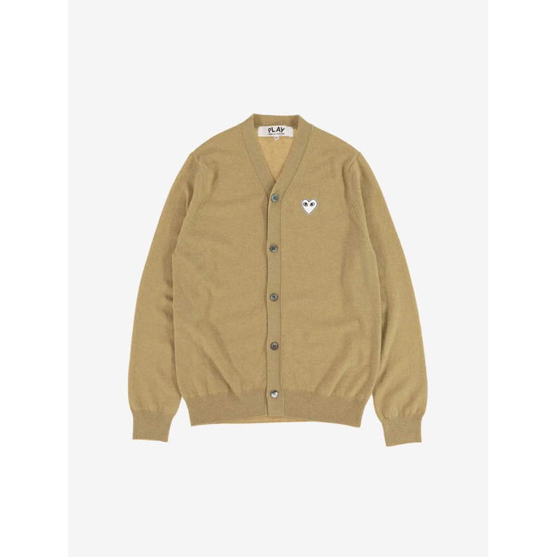 CDG PLAY CARDIGAN COMME DES GARCONS AUTHENTIC ORIGINAL