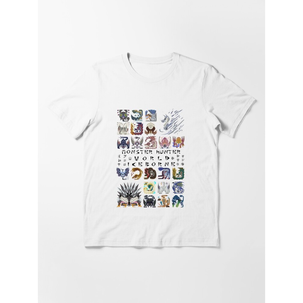Kaos Monster Hunter World  Iceborne TShirt