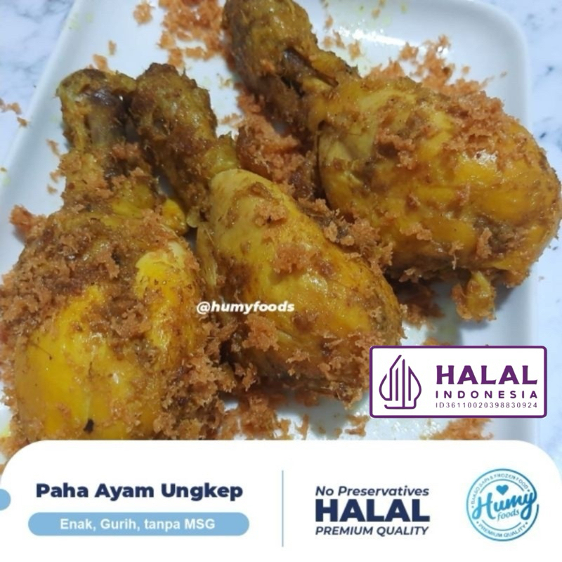 

AYAM UNGKEP PAHA PENTUNG (5pcs) halal tanpa MSG tanpa pengawet