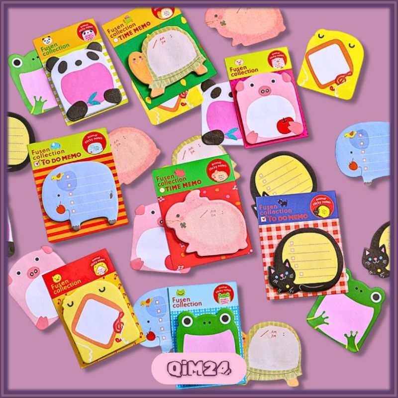 

Sticky Notes 20 Lembar Karakter Lucu - Tempelan Catatan - Kertas Tempelan - Perlengkapan Sekolah - Kertas Catatan - QiM24