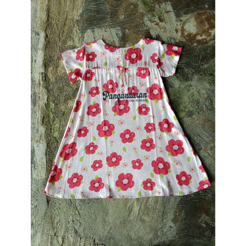 Daster Anak Dress Anak Pantai Pangandaran Rayon Premium