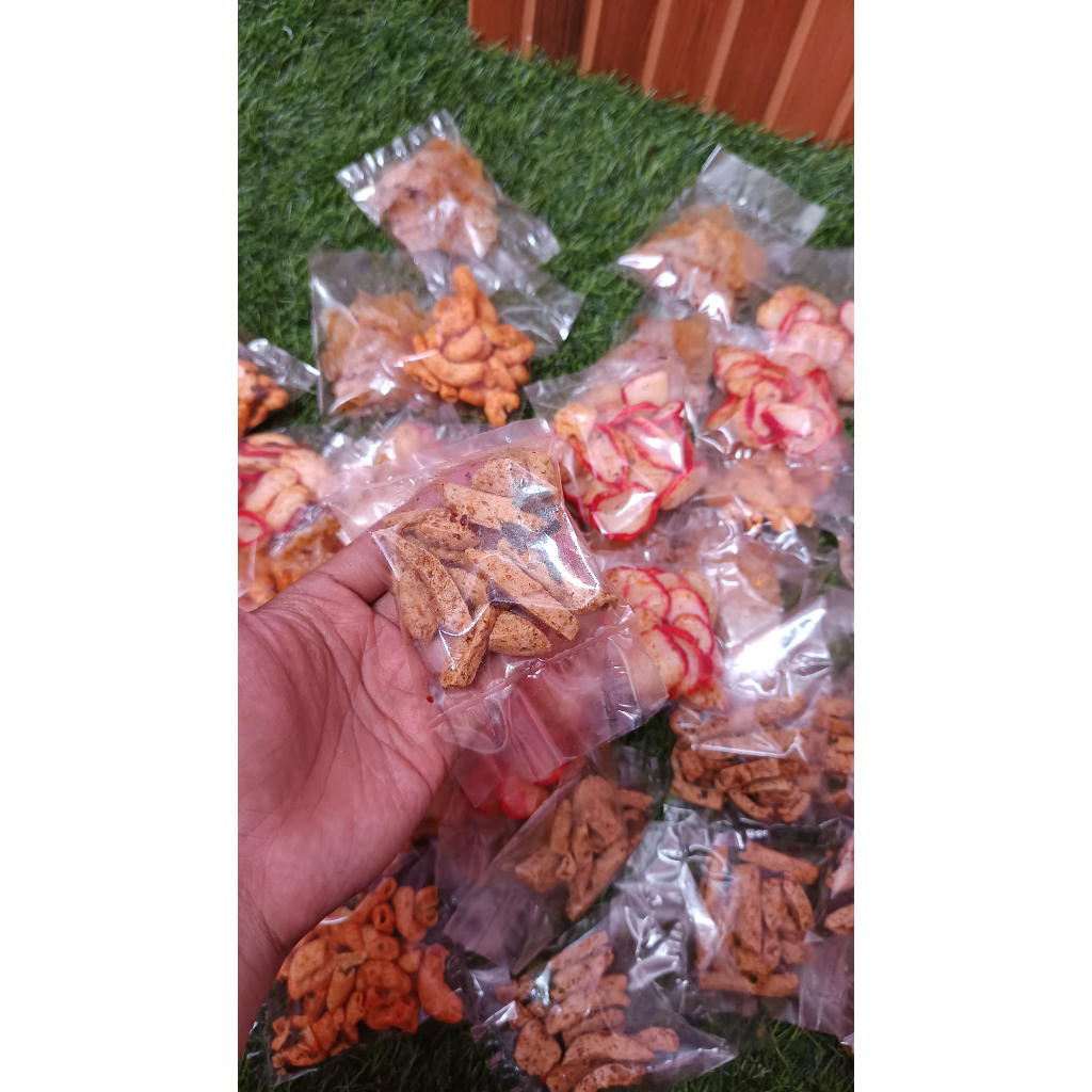 

Paket Usaha Basreng Original Pedas Daun Jeruk Sudah Terjual Ribuan Di Offline 1pack isi 11pcs