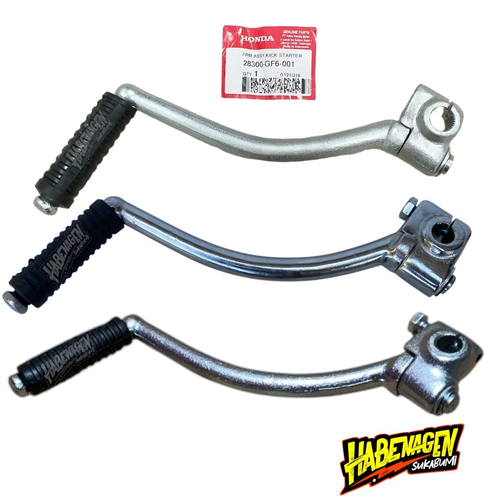 selahan slah selah engkol kick stater starter honda win 100 win100 ori original orisinil ahm hgp