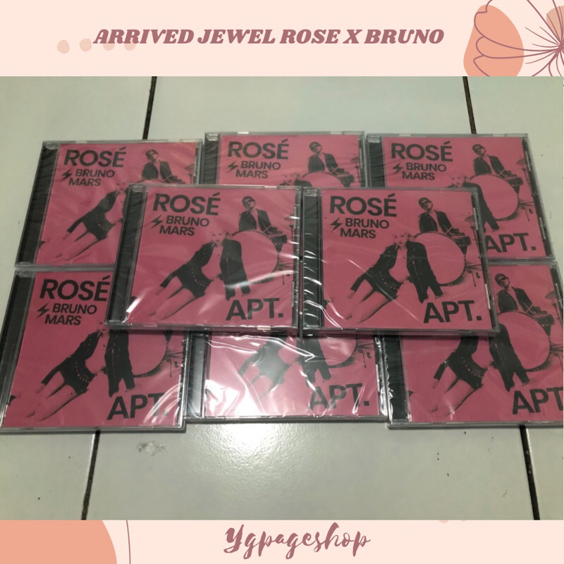 ALBUM SOLO ROSE X BRUNO MARS