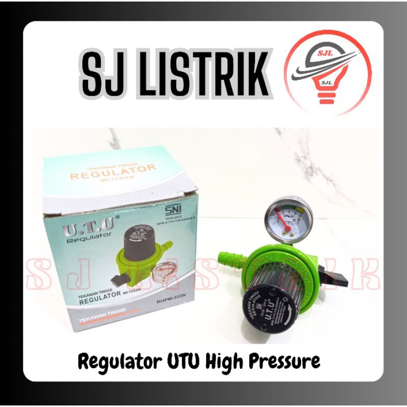 Regulator UTU Meter Tekanan Tinggi RHPM-333N