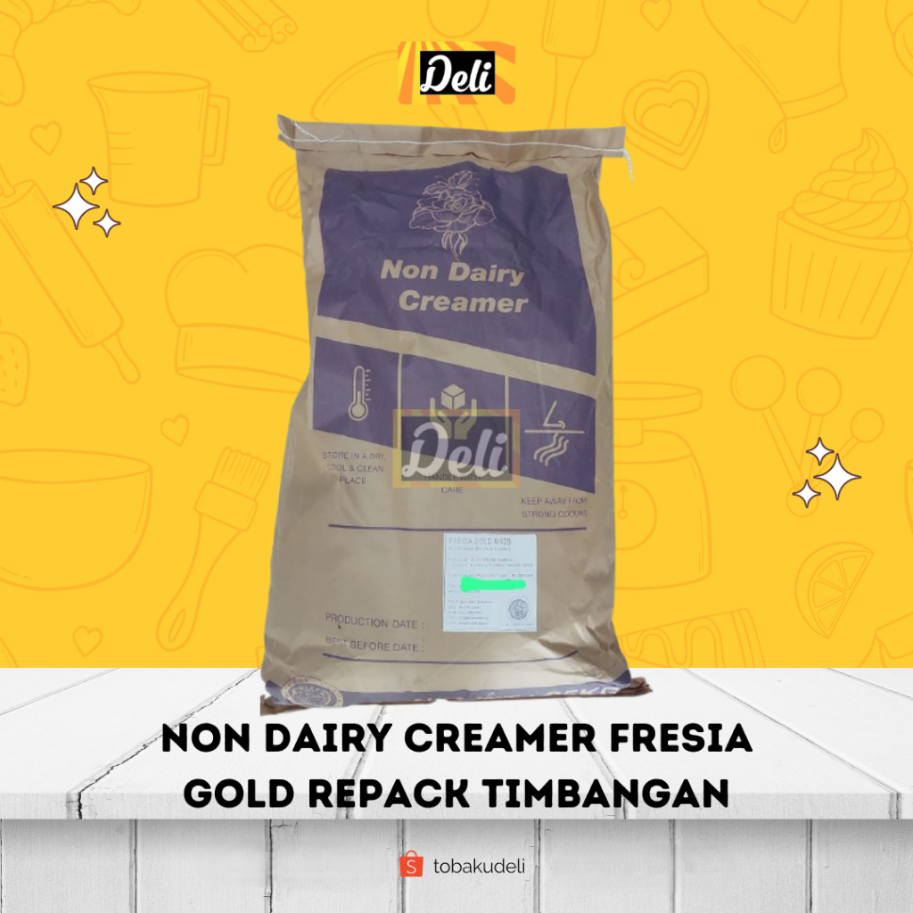 

Fresia Gold Non Dairy Creamer Krimer Bubuk Non Nabati Repack Timbangan (500gr, 1kg)