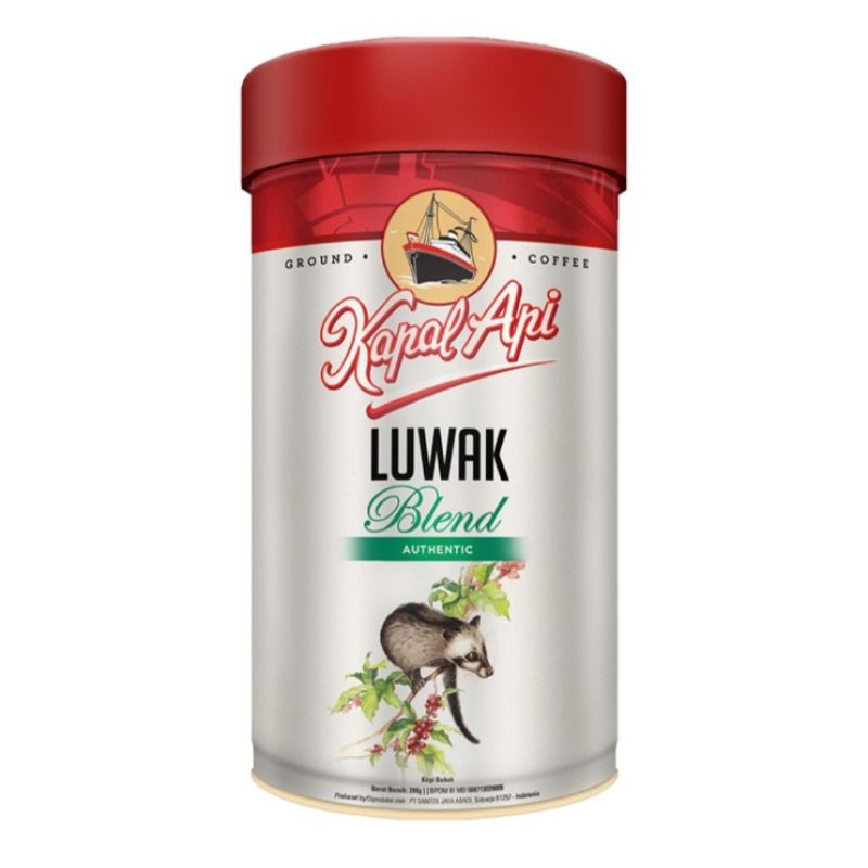

Kapal Api Kopi Bubuk Luwak Blend 200 g