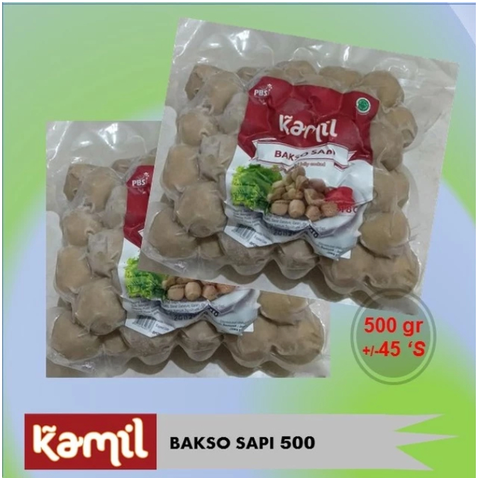 

KAMIL Bakso sapi 500gr