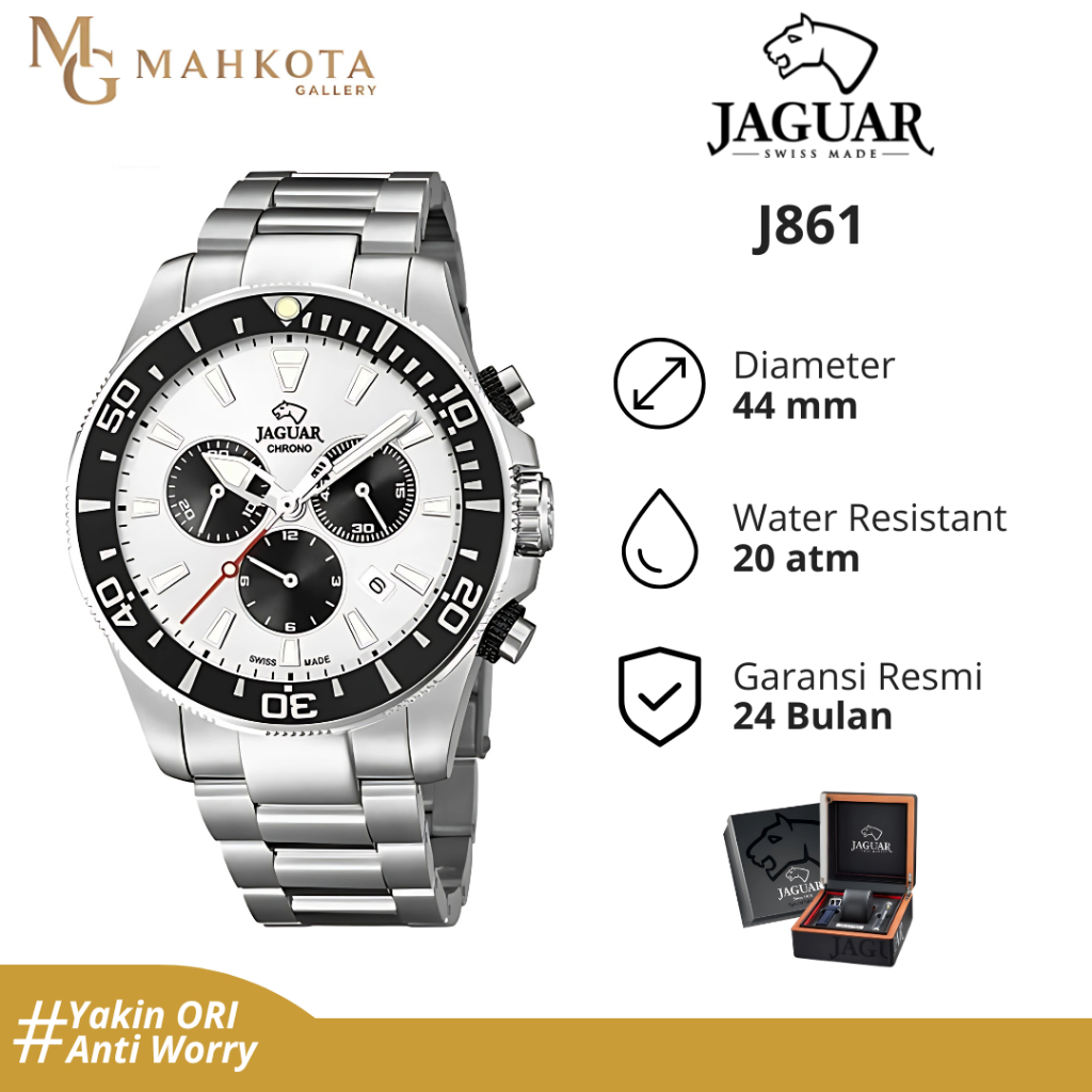 Jam Tangan Pria Jaguar J861 Original dan Bergaransi Jam Tangan Palembang