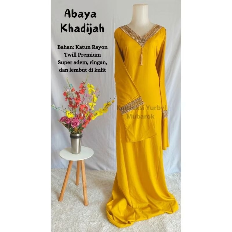 MUKENA ABAYA KATUN RAYON/MUKENA SHOLAT/ABAYA RAYON PREMIUM/