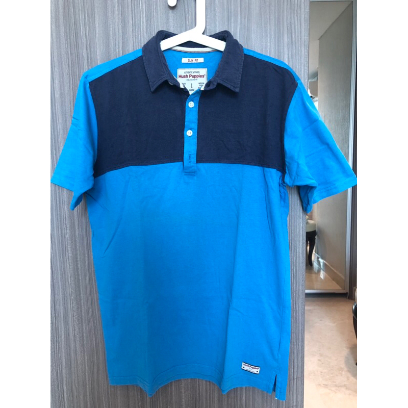 Preloved Polo pria Hush Puppies