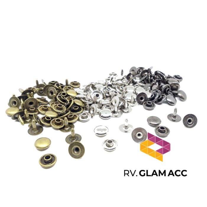 (100 SET) Rivet Jeans 10 Mm Model Bapau - Rivet Celana Jeans