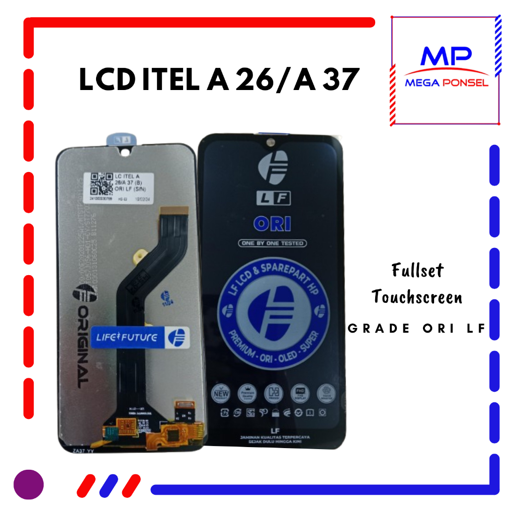 LCD Itel A 26/ A 37 Fullset Touchscreen