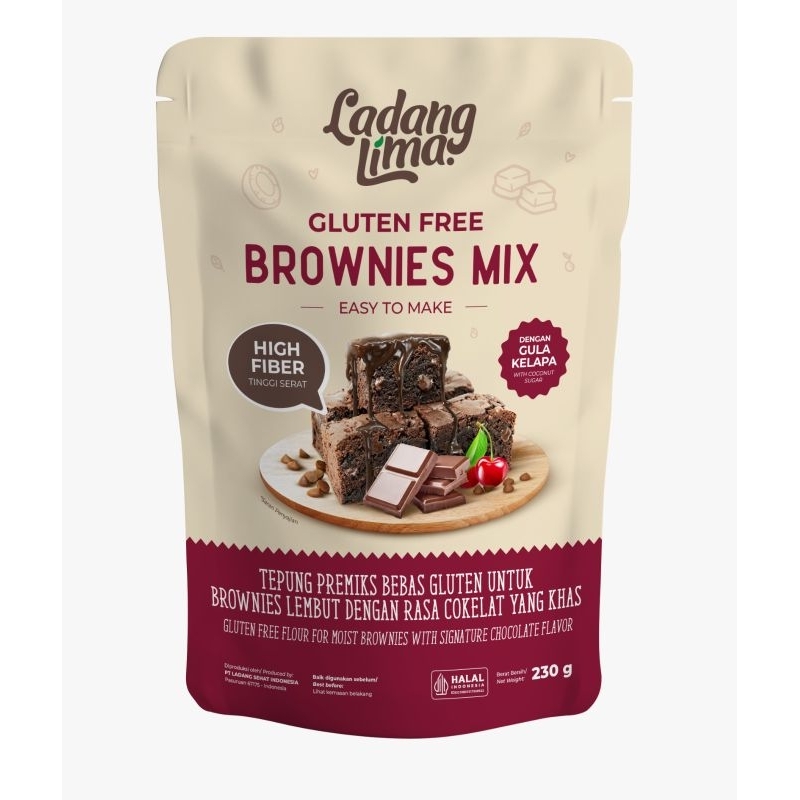 

Tepung Premix Brownies Gluten Free Ladang Lima