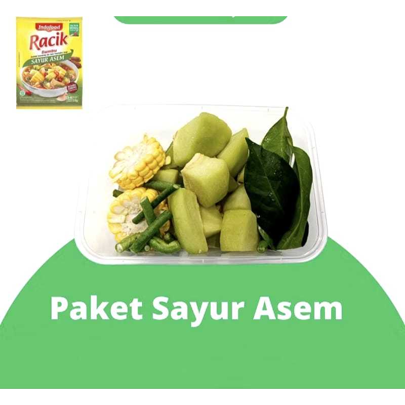 

Paket Sayur Asem lengkap + bumbu racik