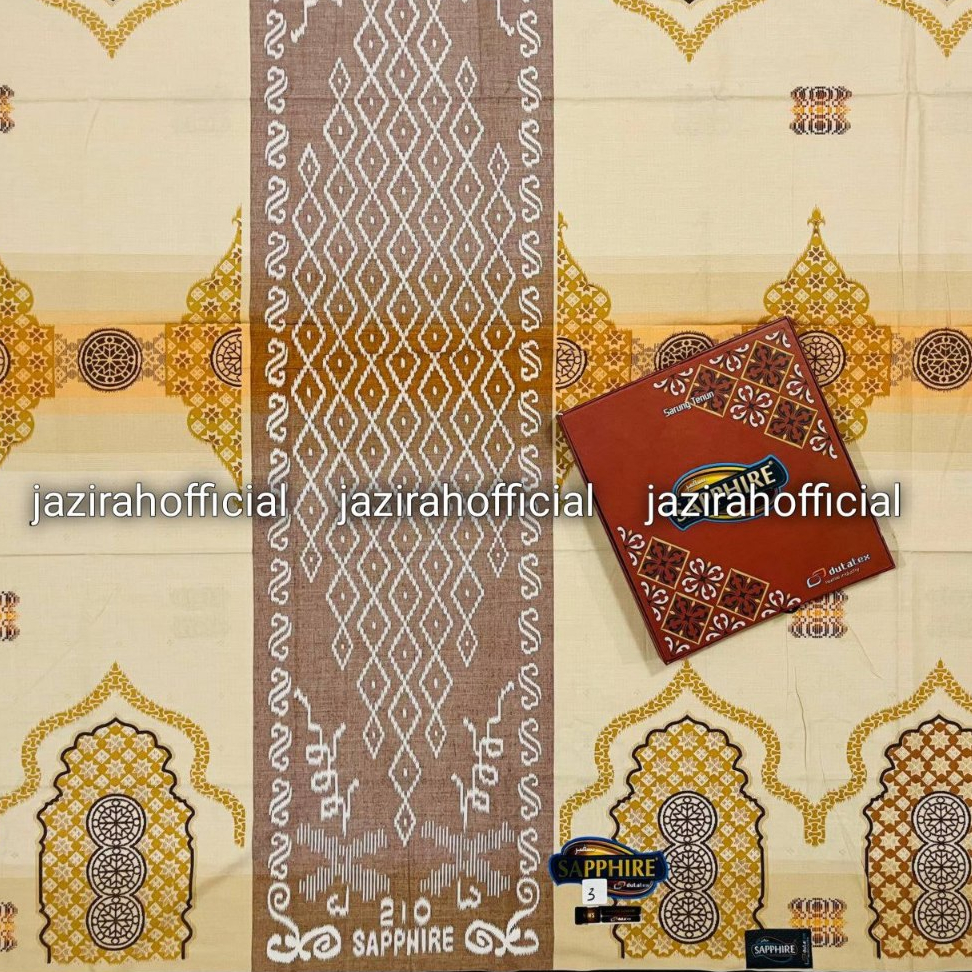 Sarung Sapphire KWS - Kawung Songket Termurah