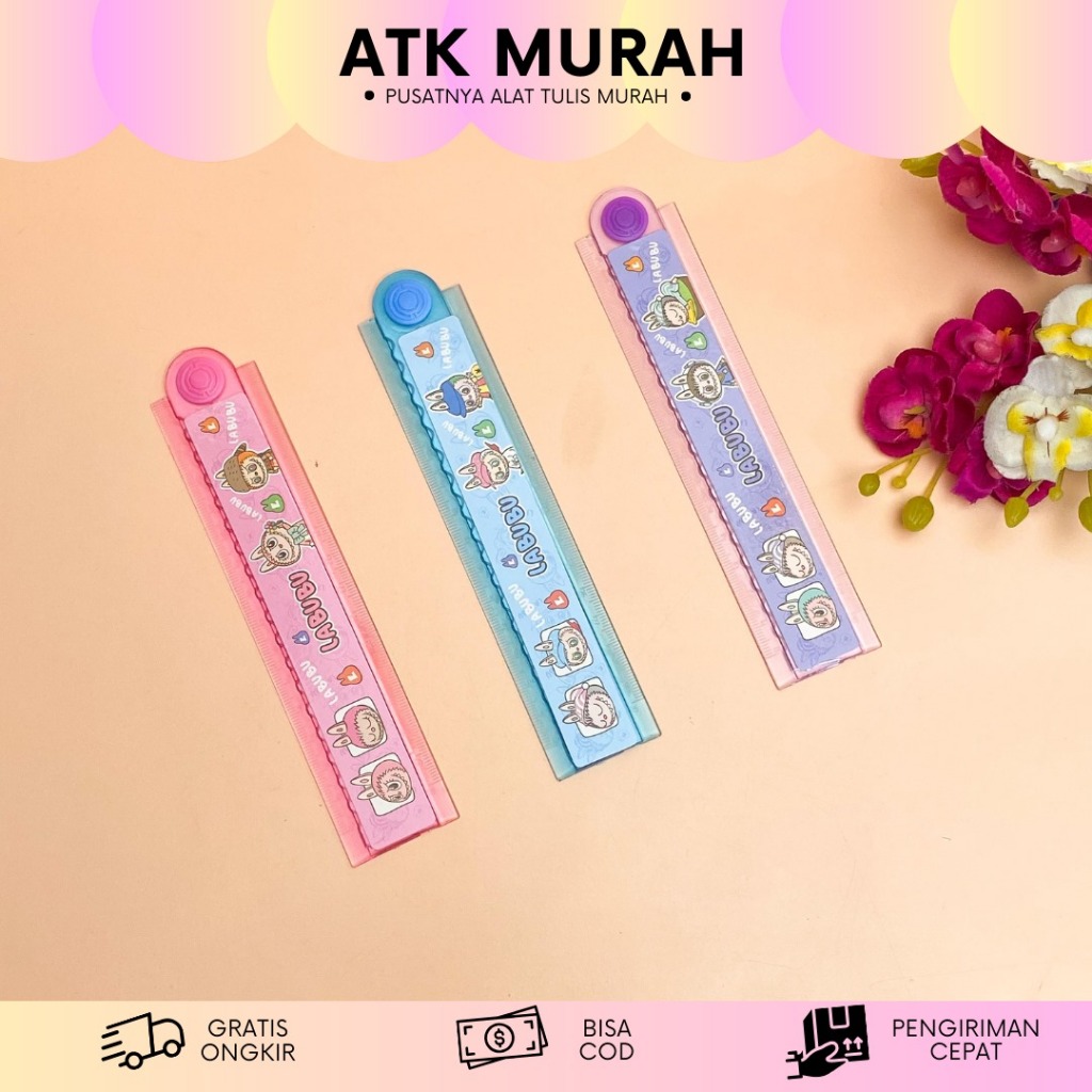 

PENGGARIS LIPAT 30 CM GAMBAR LABUBU PGG-1622 RULER GARISAN LUCU IMUT CAPPYBARA KAPIBARA