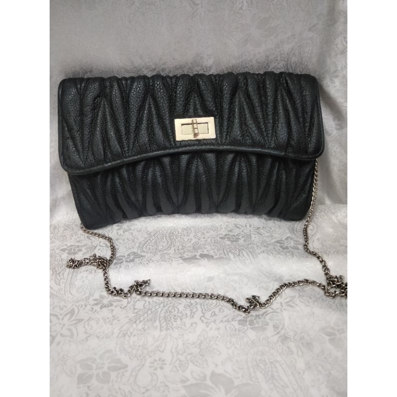 Sling rantai suze la rousse kulit asli (preloved)