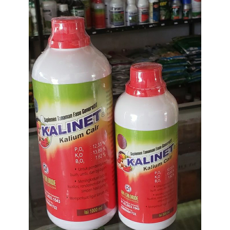 Kalinet kalium cair 1L & 500ml