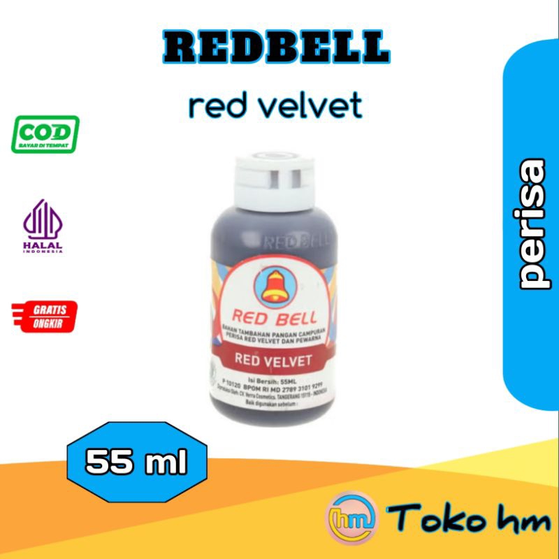 

RED BELL | ESSEN RED VELVET | isi 55 ml