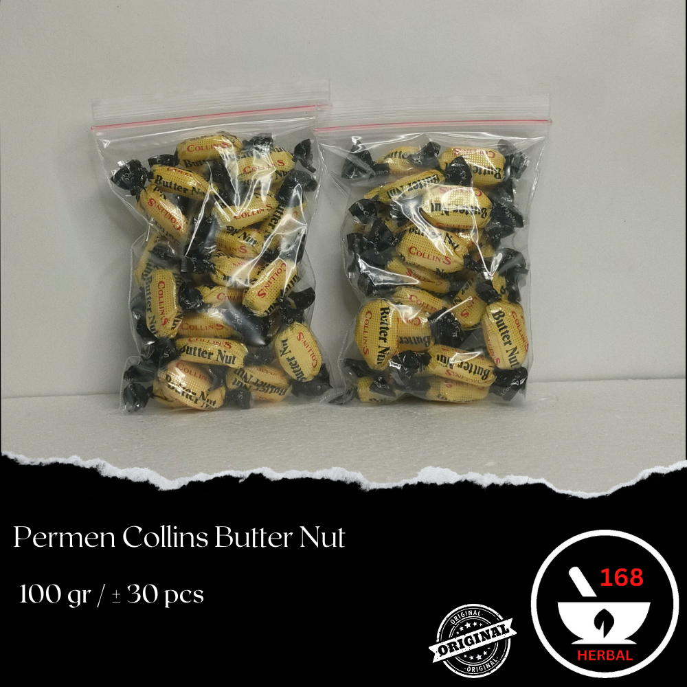 

Permen Collins Butternut (permen kacang collins) - 100gr - Repack