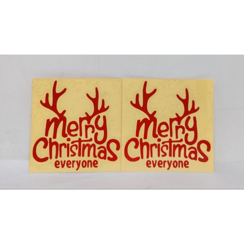 

STIKER MERRY CHRISTMAS (MERAH)