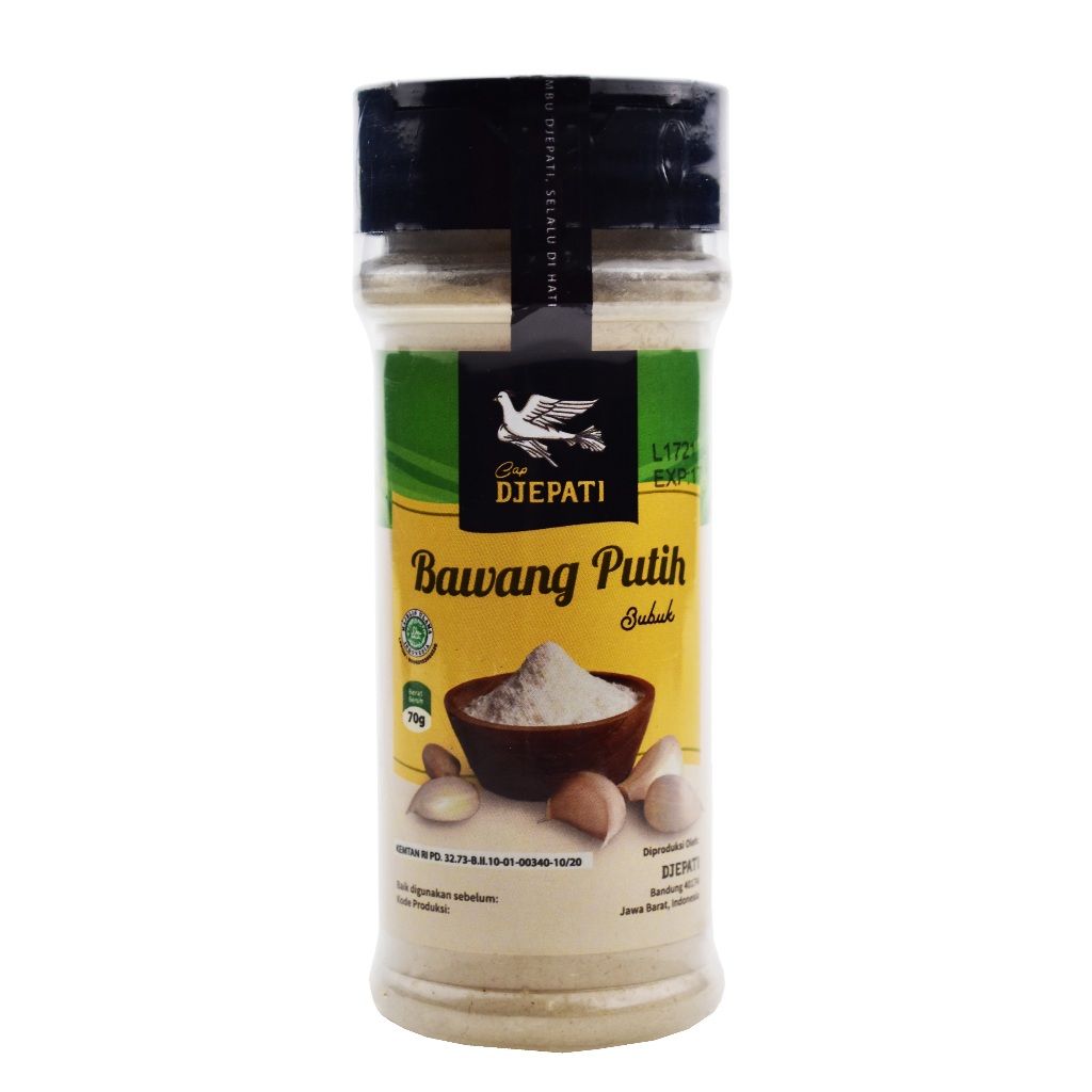 

Djepati Bawang Putih Bubuk 70 Gr