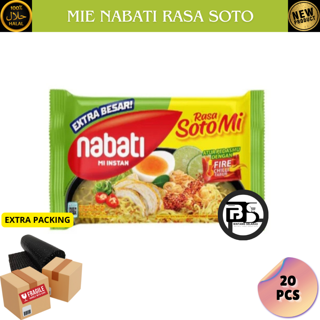 

MIE NABATI RASA SOTO 5-20 PCS