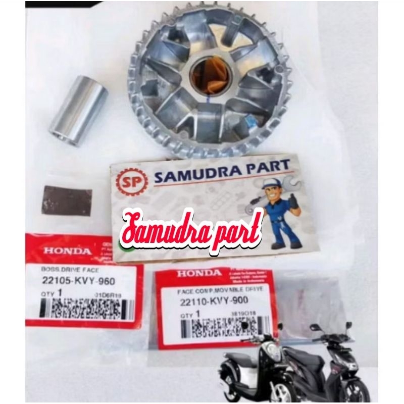 Paket Face comp Scoopy karbu Beat karbu Bos drive Beat Scoopy Cw original 22110KVY900 dan 22105KVY96