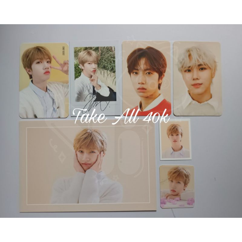 Photocard Cravity Season Greetings Wonjin Seongmin