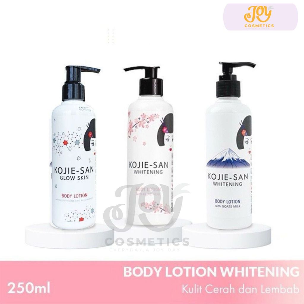 Kojie-San Body Lotion Whitening / Hand Body Lotion With Kojic Acid / Body Lotion Goat Milk Glow Skin