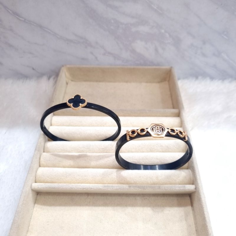 Gelang keramik emas asli kadar 8k/37.5%