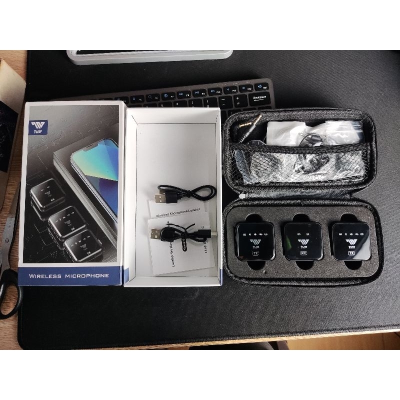 mic/microphone wireless tnw n9 bekas like new