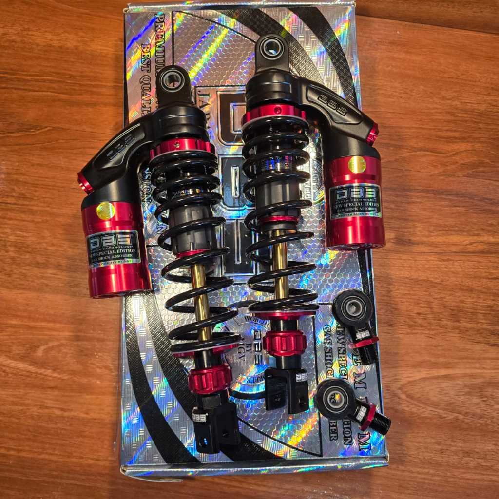 DBS 728 Von Series Shock Belakang Aerox155 NmaxNew/2020 red black