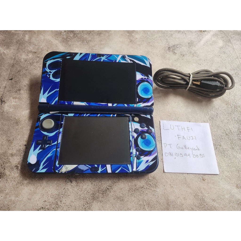 New Nintendo 3DS XL Metallic Blue OFW CFW Luma by request 03