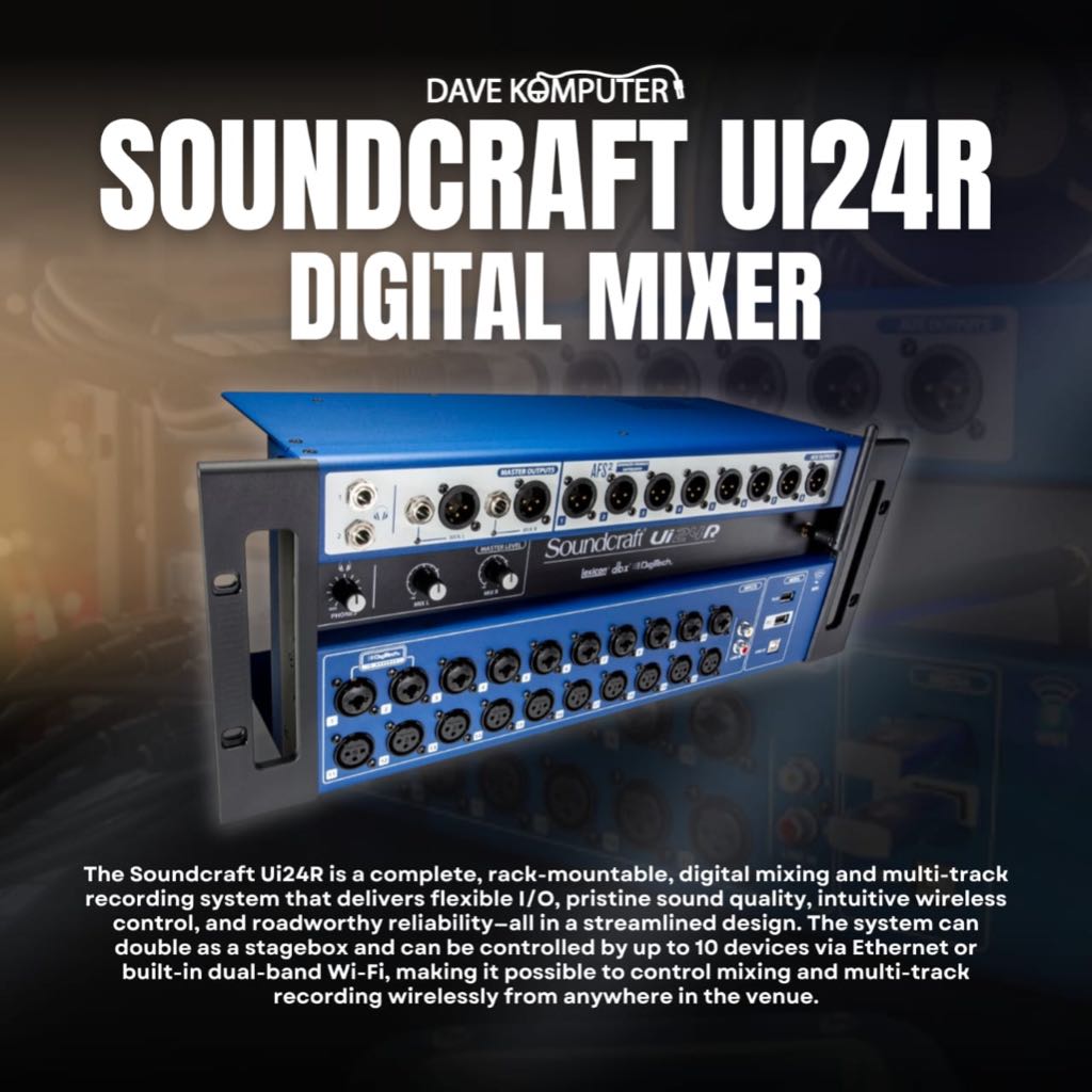 Soundcraft Ui24r Digital Mixer