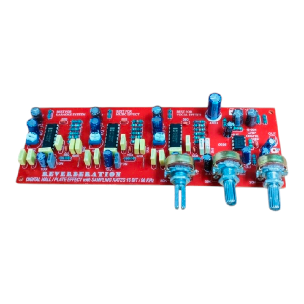 Kit ECHO Reverb 3 IC PT2399 Suara Nyeees