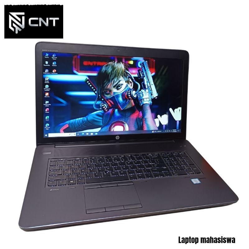 Laptop Render Hp Zbook 17 G3 Core I7-6700HQ (8/256) Vga AMD FirePro W6150M + Backlight