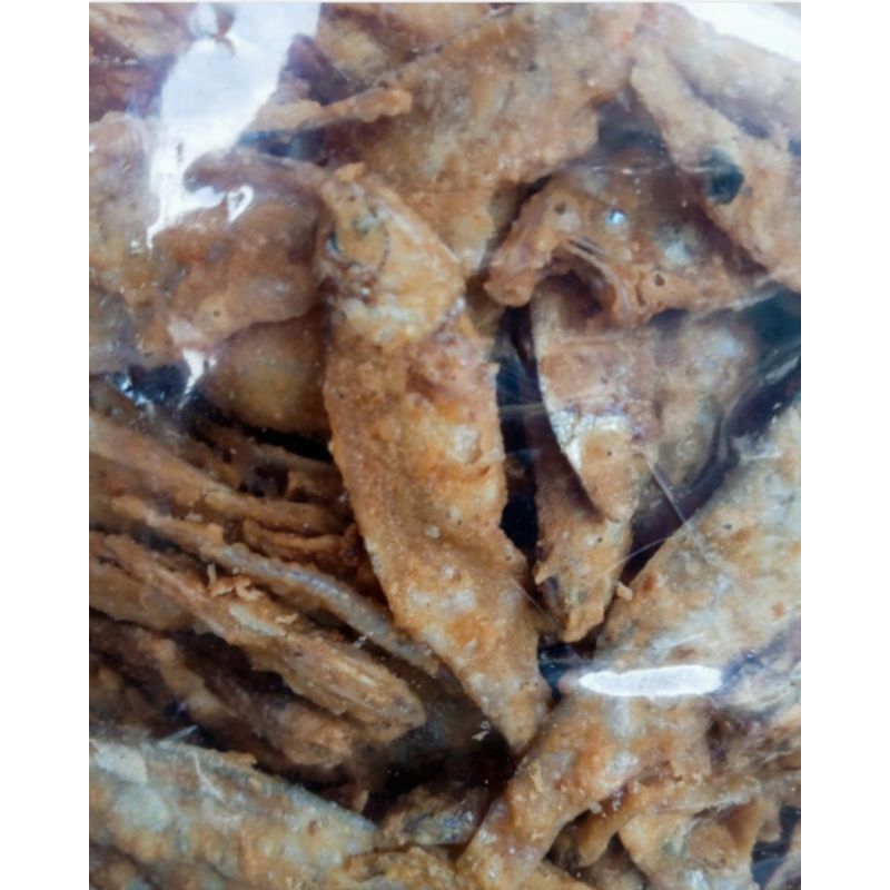 

kripik ikan wader goreng gurih renyah