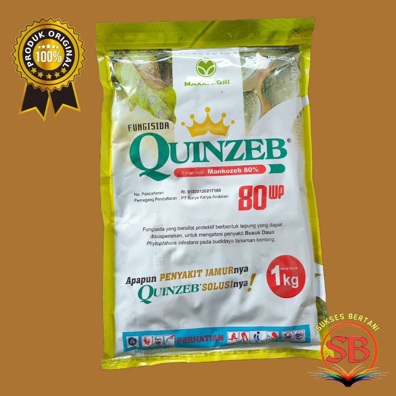 FUNGISIDA QUINZEB 80WP - 1KG MANKOZEB 80 WP
