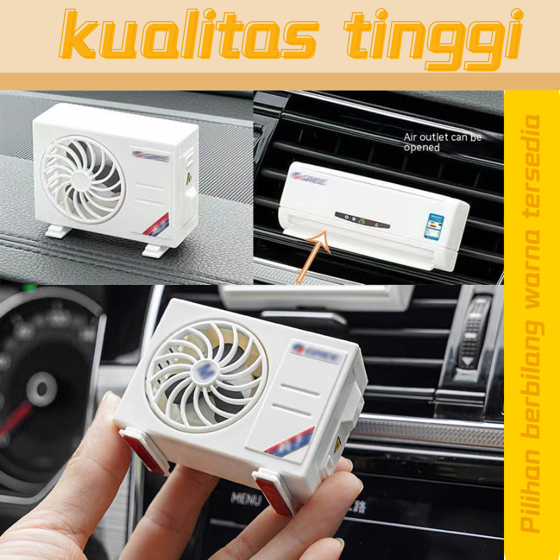 pengharum interior Parfum Mobil Model AC Aromaterapi Tenaga Surya Ac Mobil Aroma Car Air Parfum Mobi