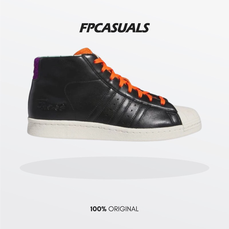 Adidas PRO MODEL 80 POOCHIE Semi Impact Orange Core Black Off White BNIB ORIGINAL Resmi IE7563