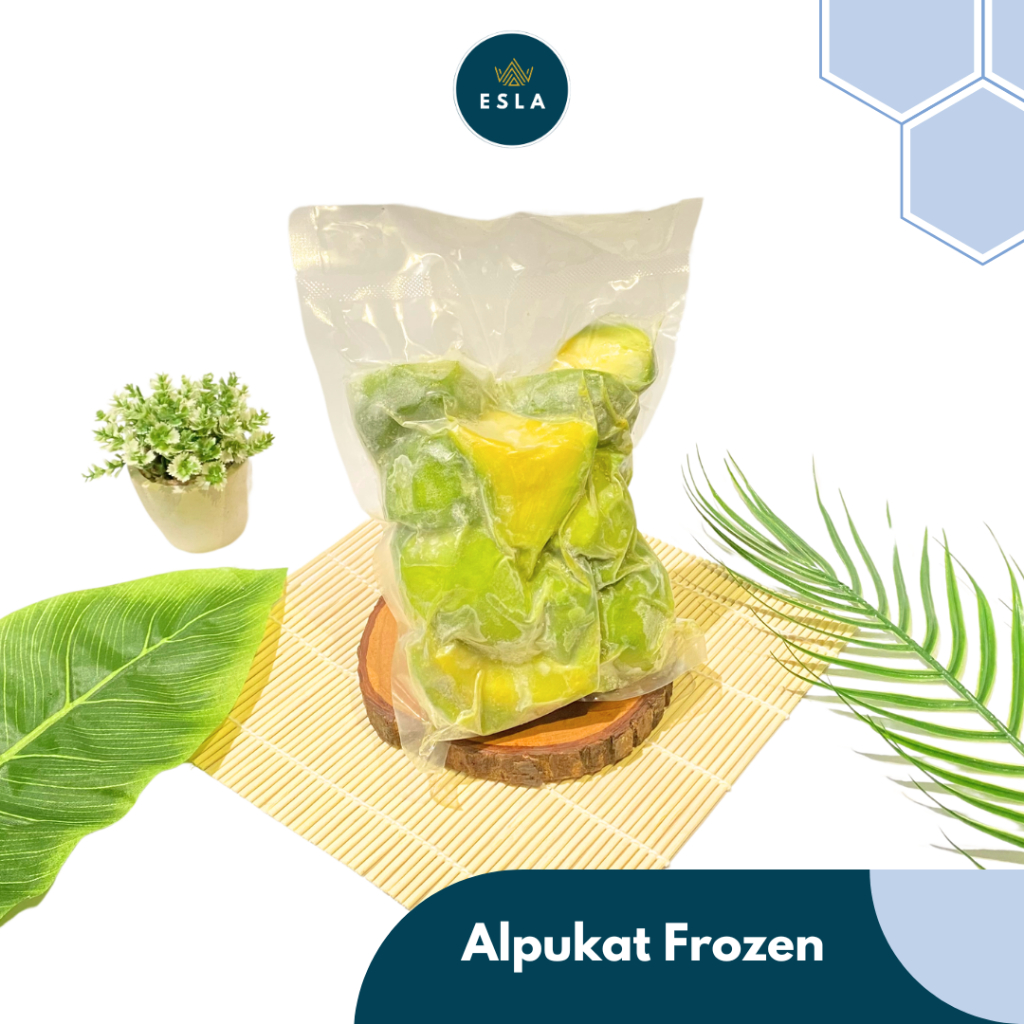 

ALPUKAT FROZEN KEMASAN 500 Gr - Esla