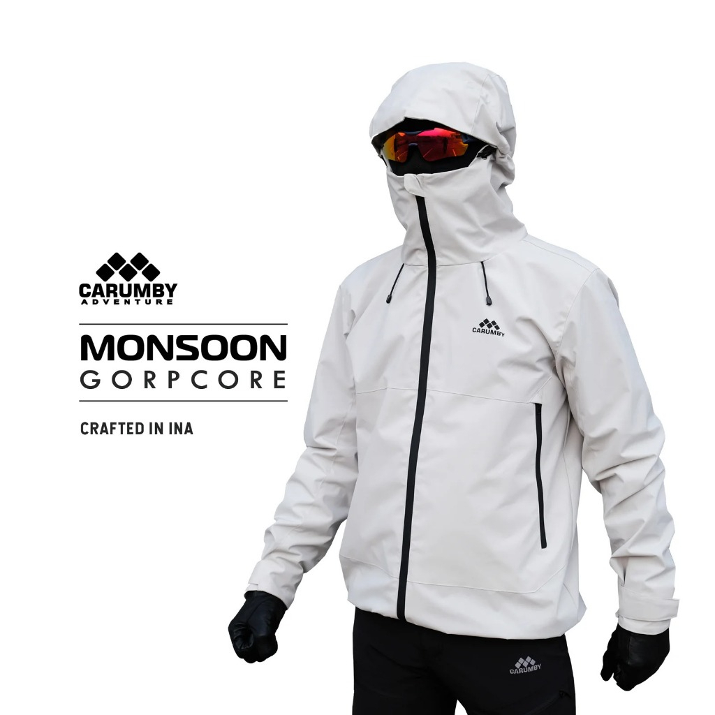 Jaket Carumby Gorpcore Monsoon Waterproof Original