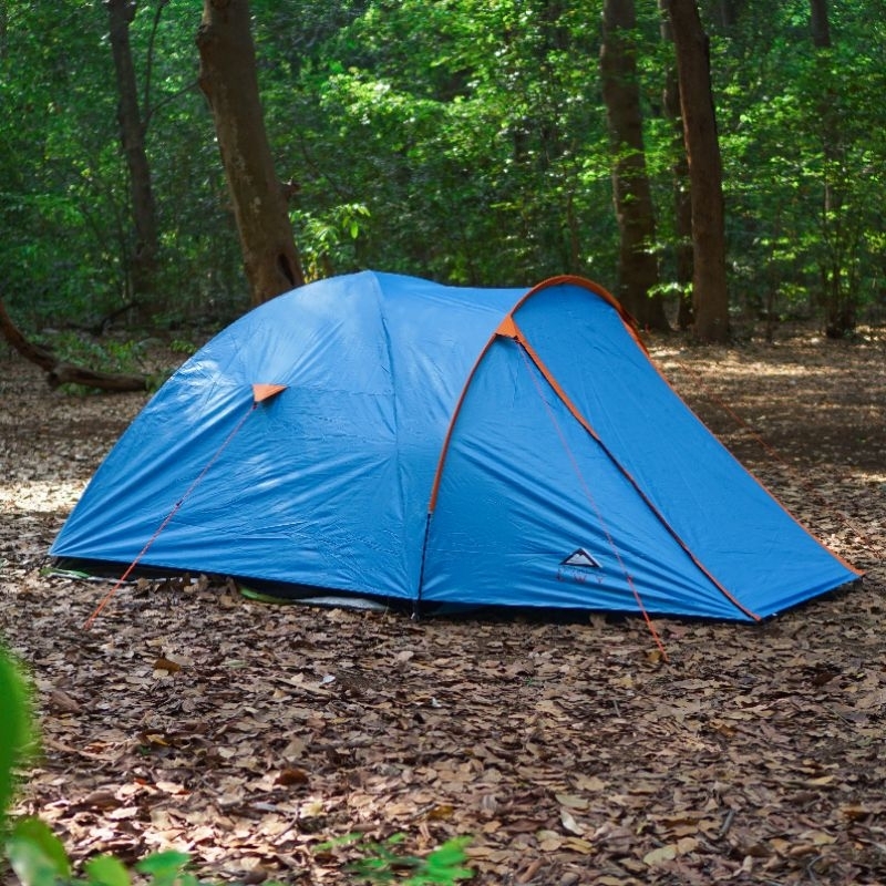 Tenda Camping Dome Double Layer 4 - 5 Orang LWY Outdoor - Tenda Gunung