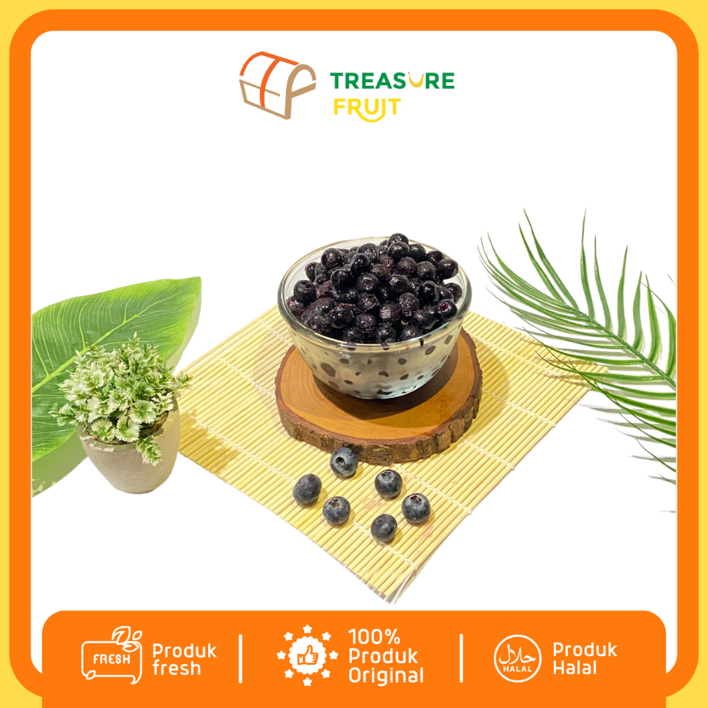 

BLUEBRRY Import Frozen | Treasure Fruit - Hemat dan Sehat