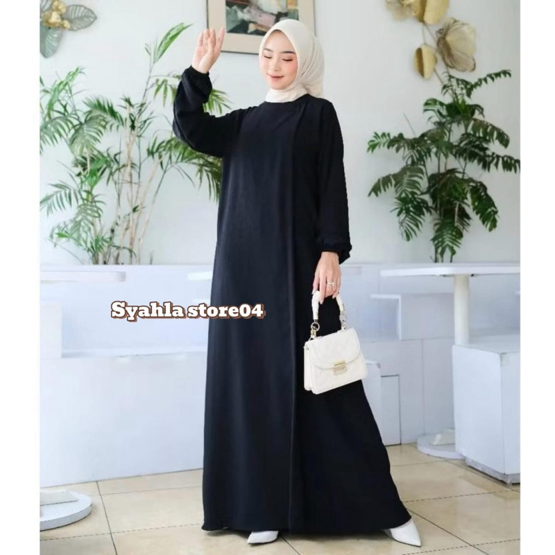 Gamis Wanita Jamis Hari Raya Cewek Hamis Gamis Lebaran Baju Games Muslim Terbaru 2026 Seragam Rompi 