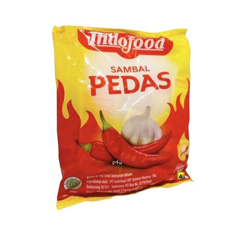 

indofood saos sambal pedas isi 24 sachet
